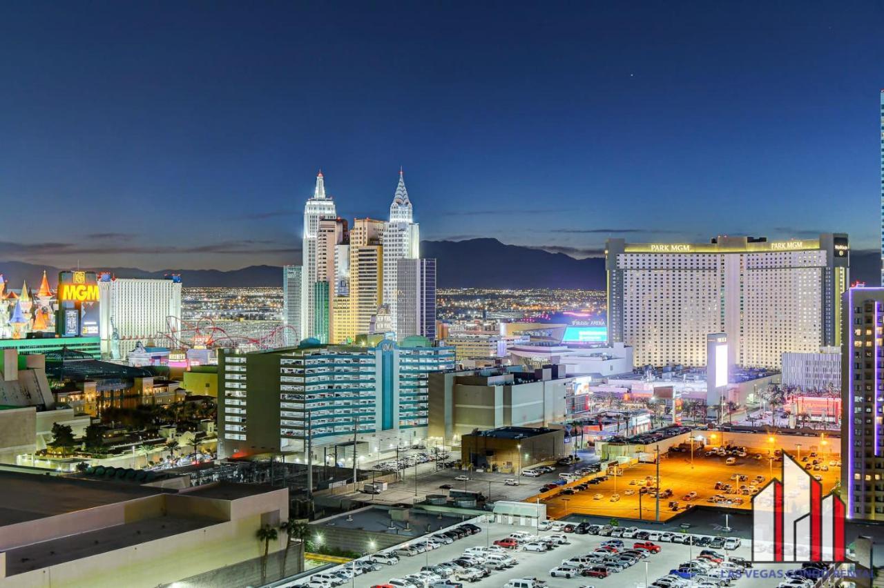 Mgm Signature-22-707 F1 Track & Strip View Balcony Las Vegas Zewnętrze zdjęcie